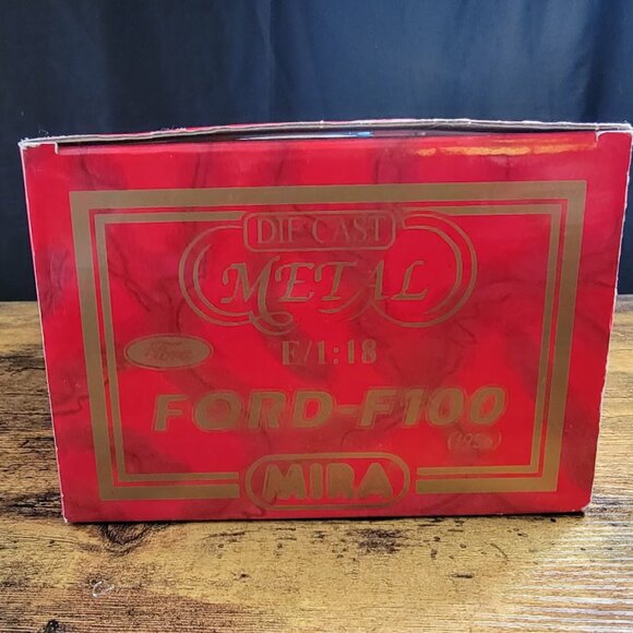 1956 Ford F100 III 4.6 L V8 Pickup Blue E 1:18  Mirs Auto Art - Picture 8 of 9